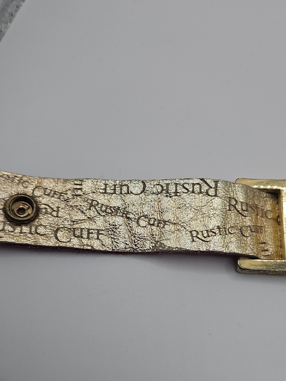 RARE VINTAGE Rustic Cuff - Picture 4 of 8
